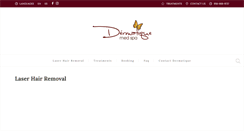 Desktop Screenshot of dermatiquemedspa.com